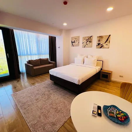 Apartmán Roapart Sunrise Cu 1 Si 2 Cu La Mare Parcare 2 Min De Plaja Mamaia